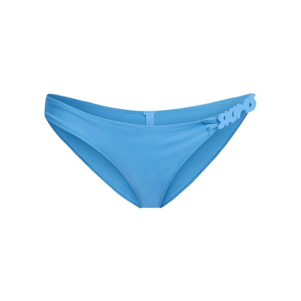 SKIMS SWIM LOGO HARDWARE BIKINI BOTTOM IN TIDE S - Picture 7 of 7